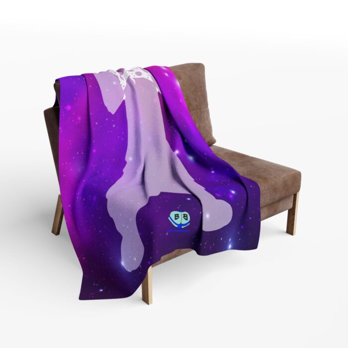 Arctic Fleece Blanket - Leather Bear - Image 4