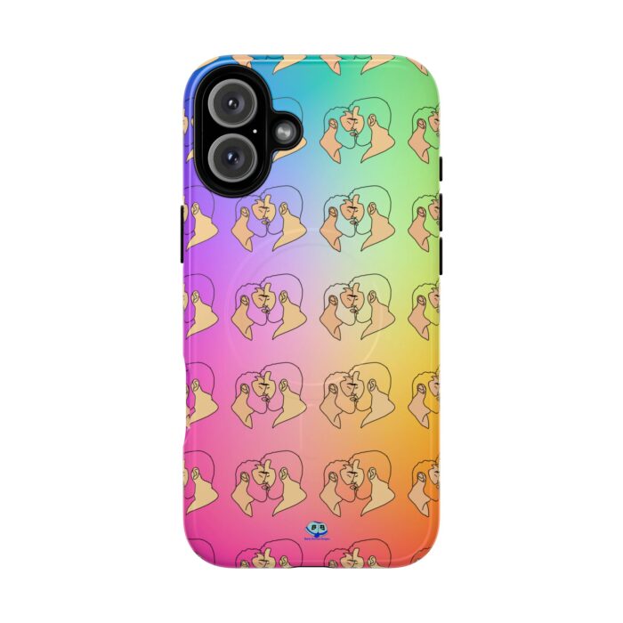 Tough Magnetic iPhone Cases - Bearded Kiss - Image 34