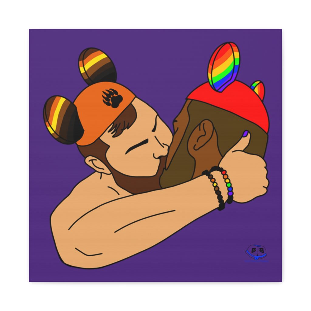 Canvas Gallery Wraps - Magical Kiss