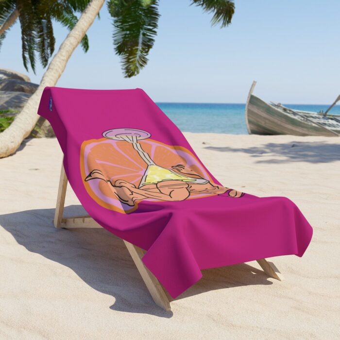 Beach Towel - Lemon Drop - Image 2