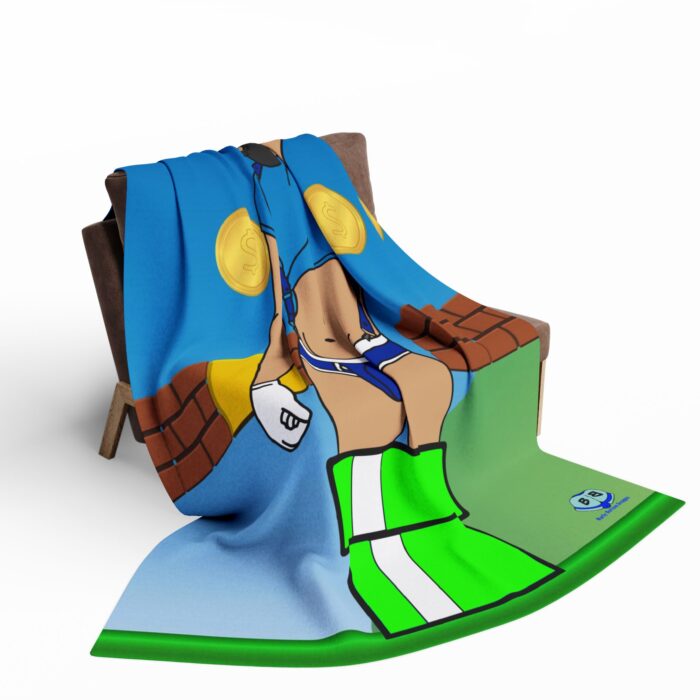 Arctic Fleece Blanket - Warp Pipe Dreams - Image 4