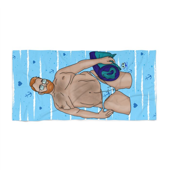 Beach Towel - Ready for the Pool