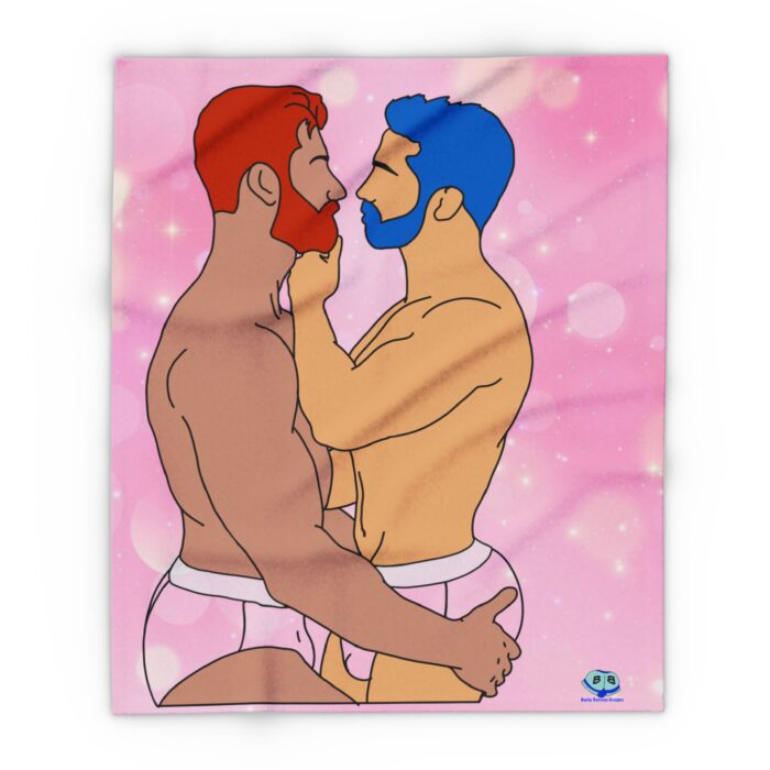 Arctic Fleece Blanket - Brief Kiss - Image 6