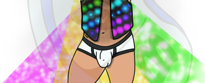 Describing subject of a drawing: I can hear the "uuntzz uuntzz uuntzz" of the base as the club vibrates and the boys bust out the giant bear heads.....that's a thing right?  For tonight it's a thing.