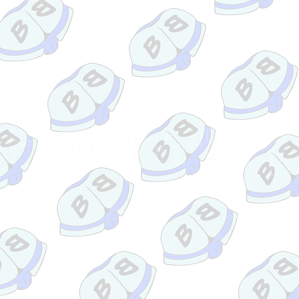 Describing subject of a drawing: Let me identify my pronouns for you!