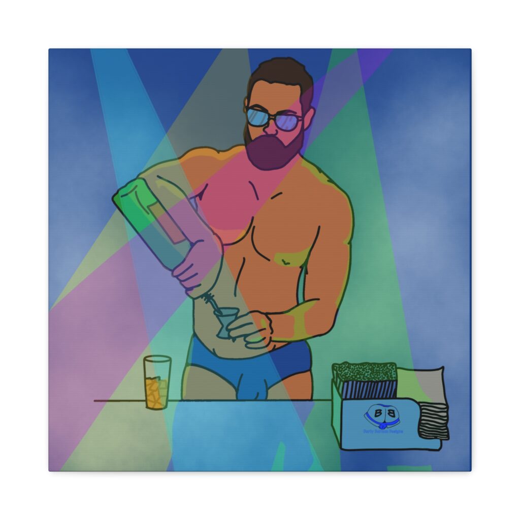 Canvas Gallery Wraps - The Bartender