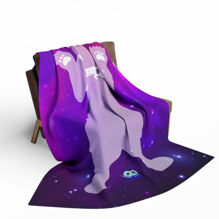 Arctic Fleece Blanket - Leather Bear - Image 8