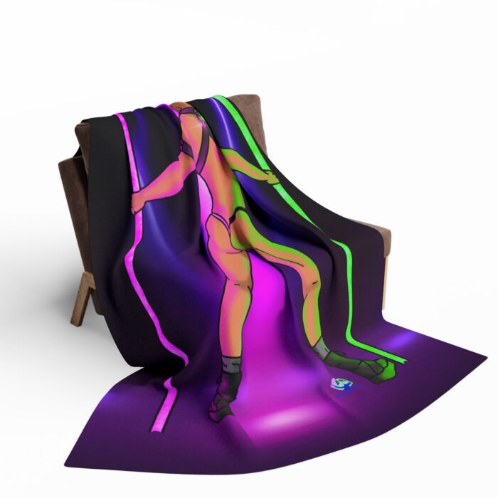 Arctic Fleece Blanket - You Go-Go Boy - Image 4