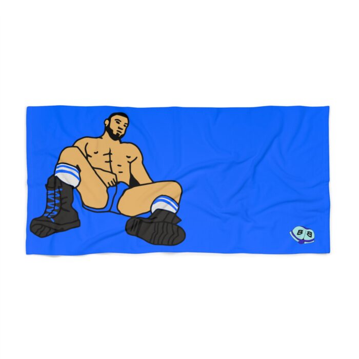 Beach Towel - Waiting in Boots