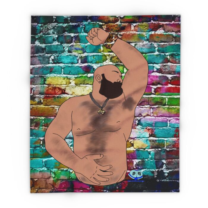 Arctic Fleece Blanket - Hairy Pits - Image 6