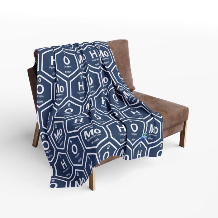 Arctic Fleece Blanket - Homo Chemistry - Image 8