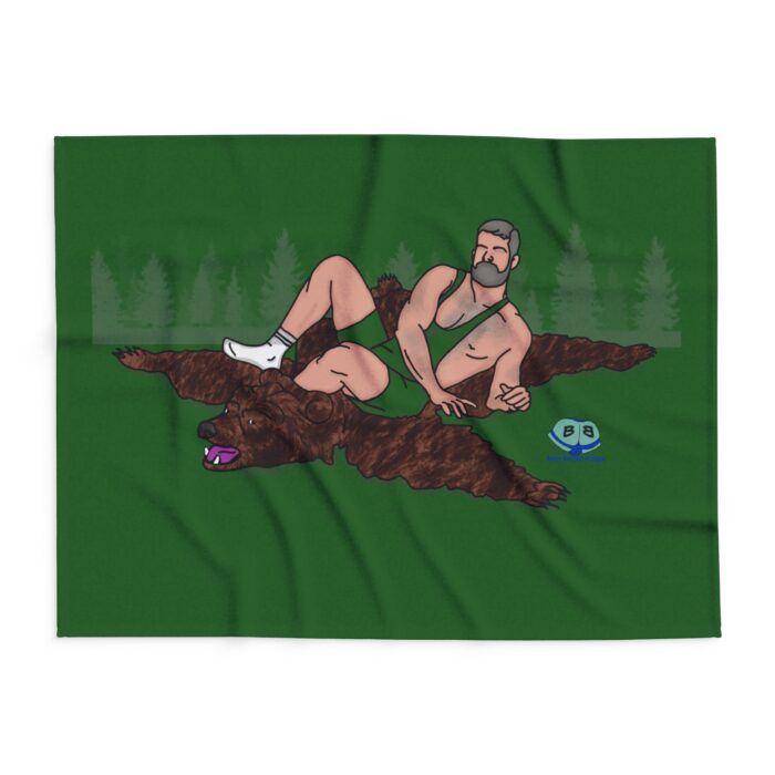 Arctic Fleece Blanket - Bear Skin - Image 5