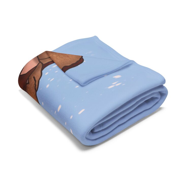 Arctic Fleece Blanket - Shitter's Full - Image 7