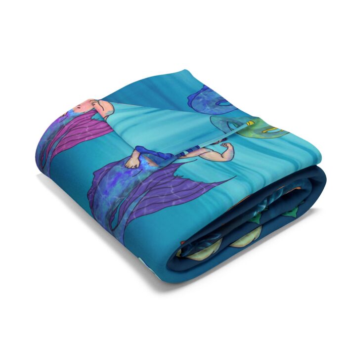 Arctic Fleece Blanket - MerCub Multi - Image 3