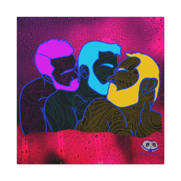 Canvas Gallery Wraps - Throuple Pop Art