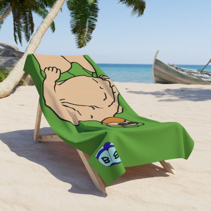 Beach Towel - Chub with Hat - Image 2