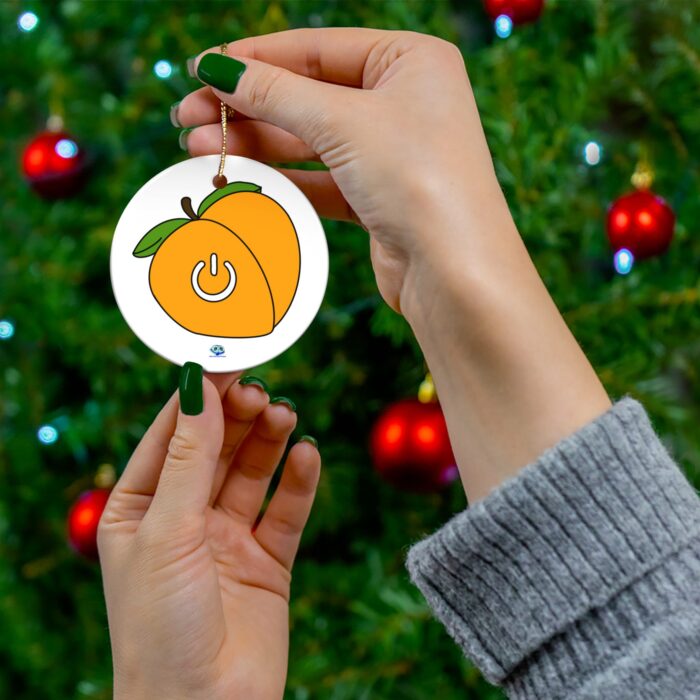 Ceramic Ornament - Power Bottom / Peach - Image 3