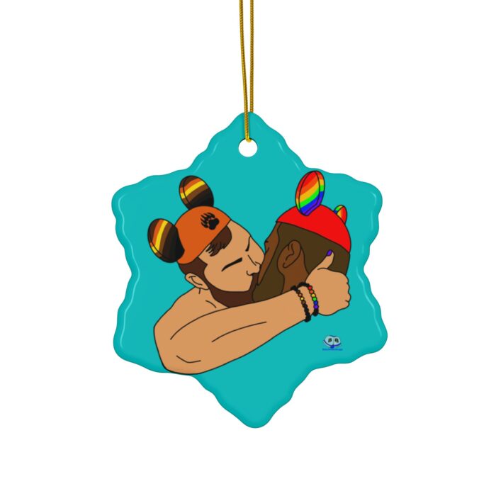Ceramic Ornament - Magical Kiss - Image 4