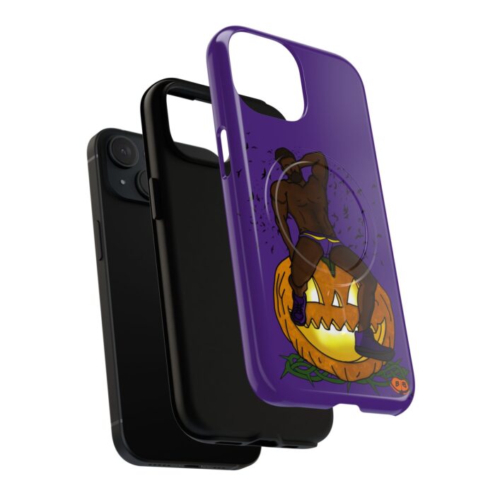 Tough Magnetic iPhone Cases - Jack O Lantern - Image 3