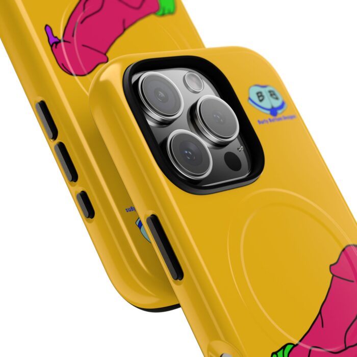 Tough Magnetic iPhone Cases - Pop Art Cock and Ball Stretcher - Image 26
