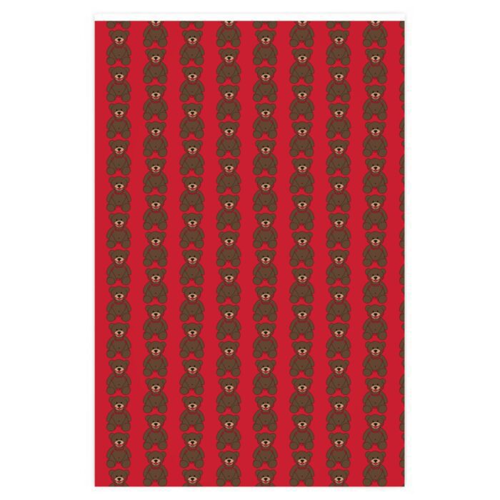 Wrapping Paper - Gagged Teddy Bear (Butt Plug)