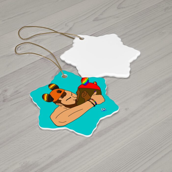 Ceramic Ornament - Magical Kiss - Image 5