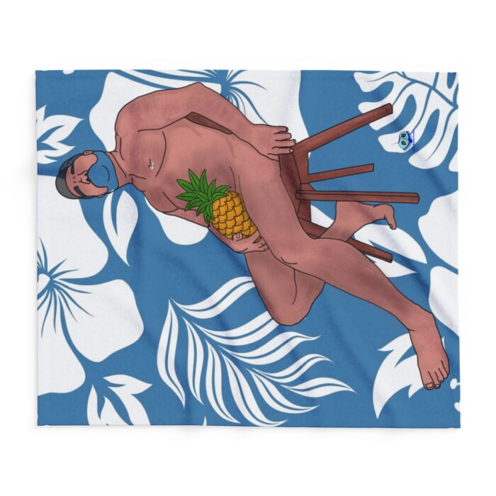 Arctic Fleece Blanket - Pineapple Makes it Sweet - Image 6