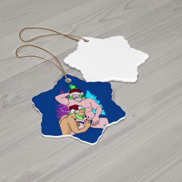 Ceramic Ornament - Peppermint Stick - Image 5