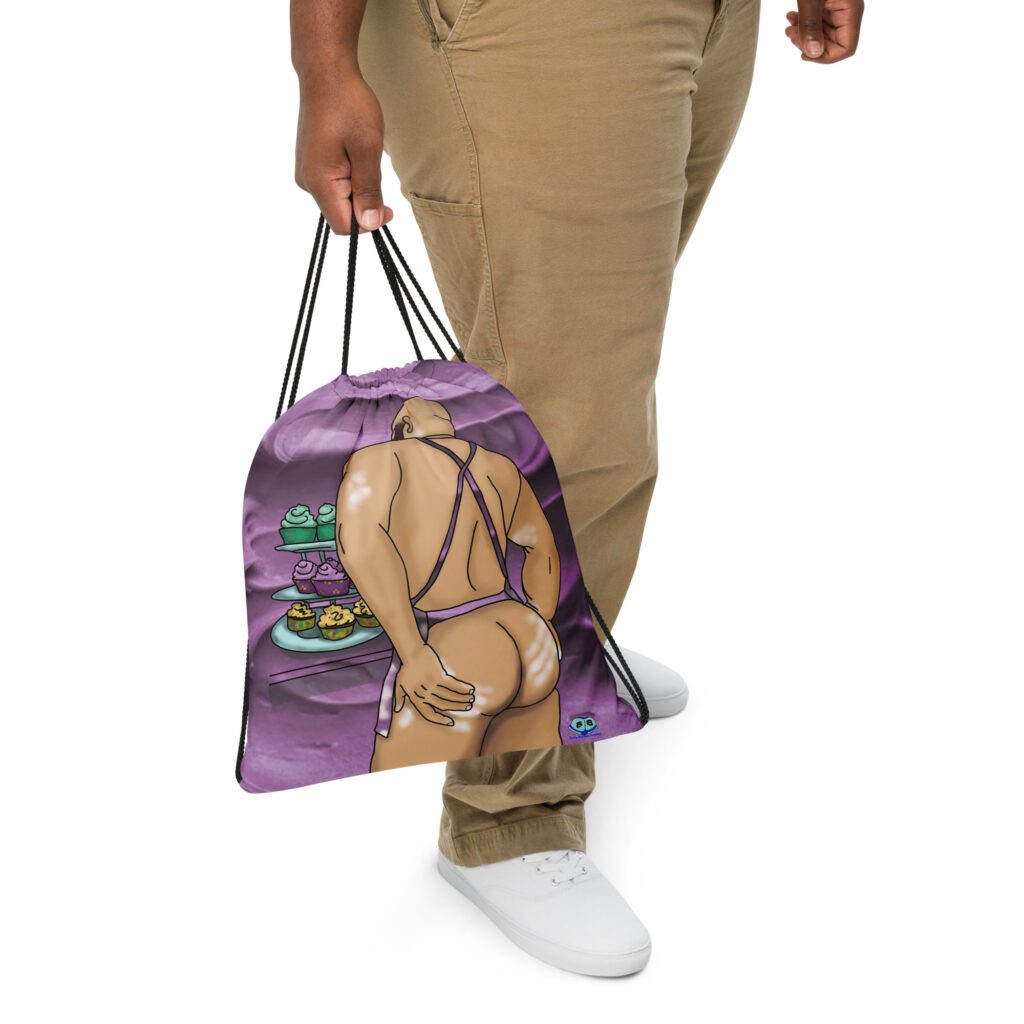 Drawstring bag - 2 Sided Print - Cakes