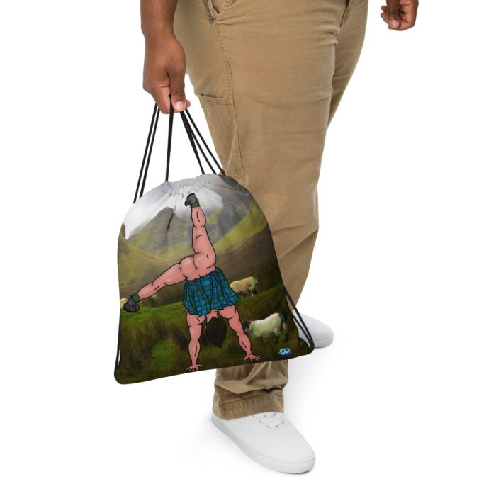 Drawstring bag - 2 Sided Print - Flipped