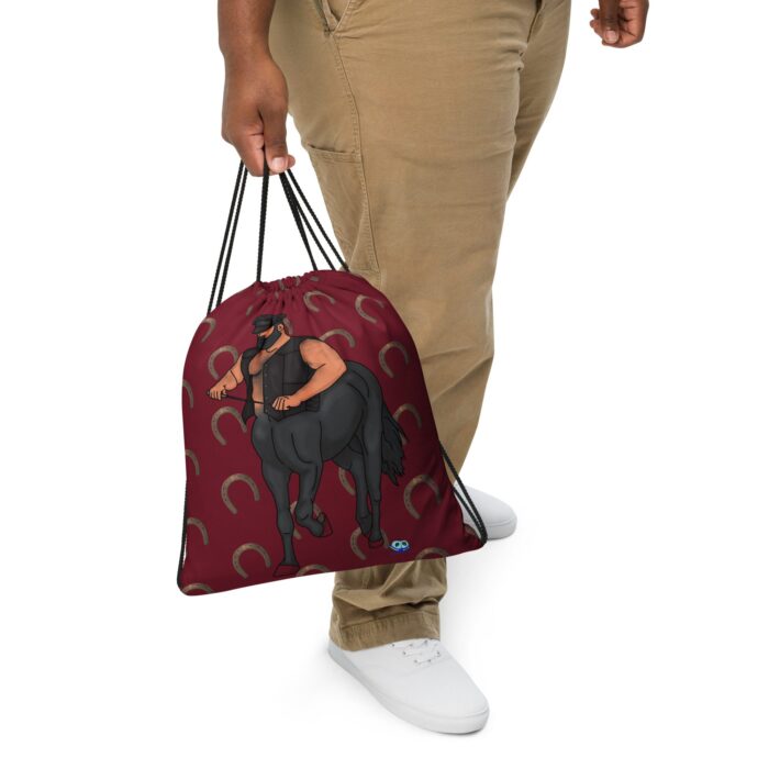 Drawstring bag - 2 Sided Print - Hot to Trot