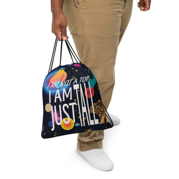 Drawstring bag - 2 Sided Print - Tall Bottom Problems