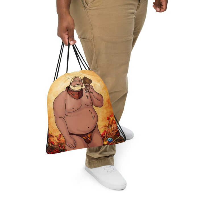Drawstring bag - 2 Sided Print - Thankful