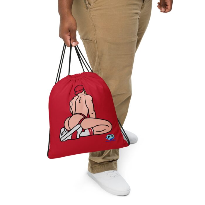 Drawstring bag - 2 Sided Print - The Athlete