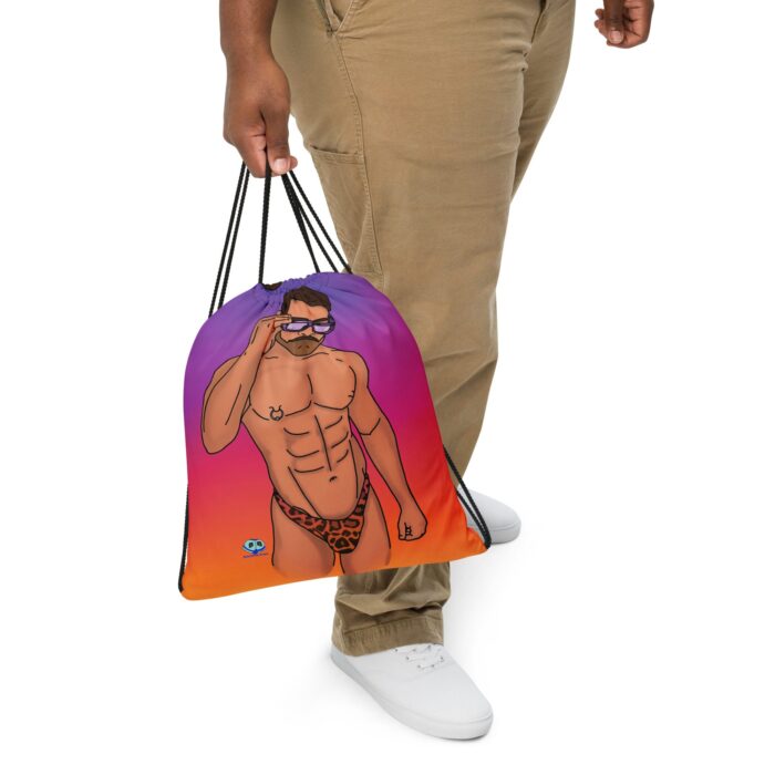 Drawstring bag - 2 Sided Print - Wild