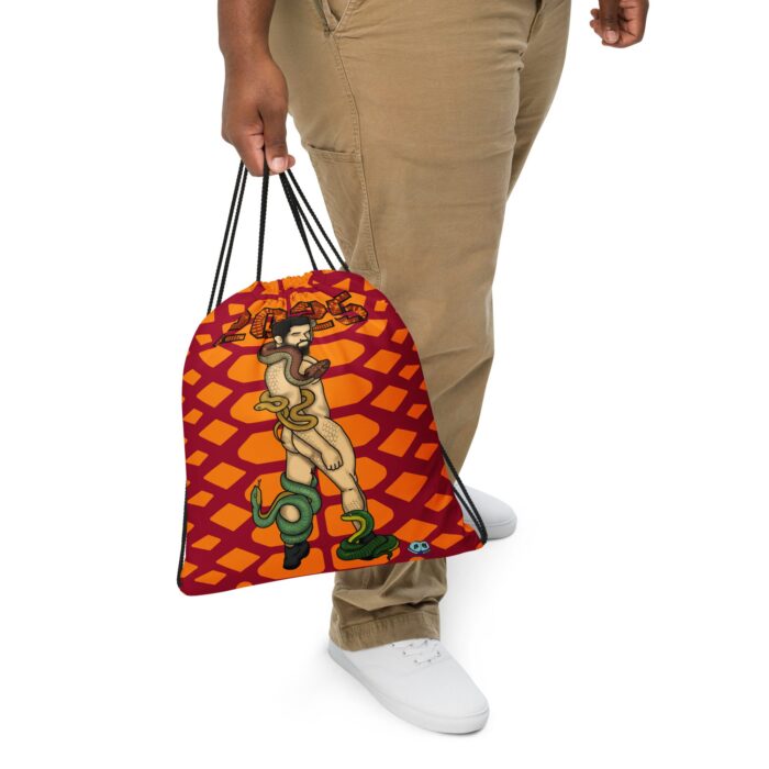 Drawstring bag - 2 Sided Print - Year of the Snake