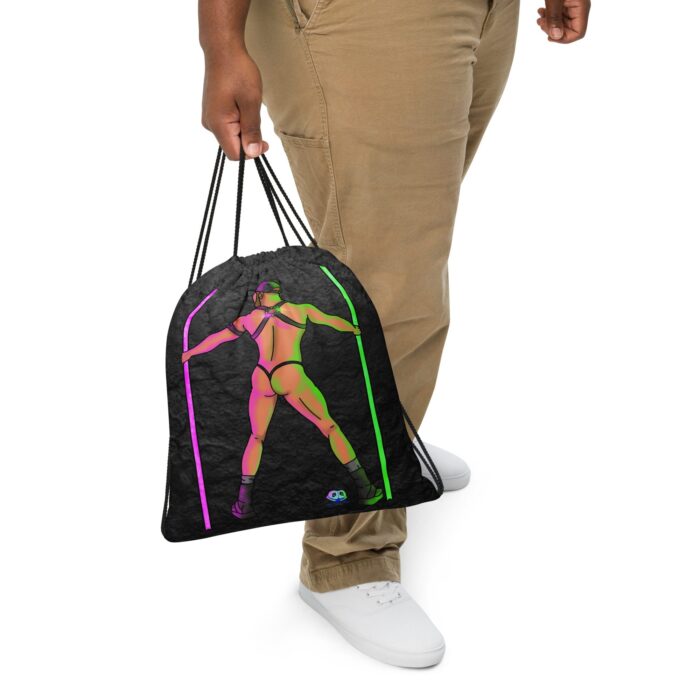 Drawstring bag - 2 Sided Print - You Go-Go Boy!