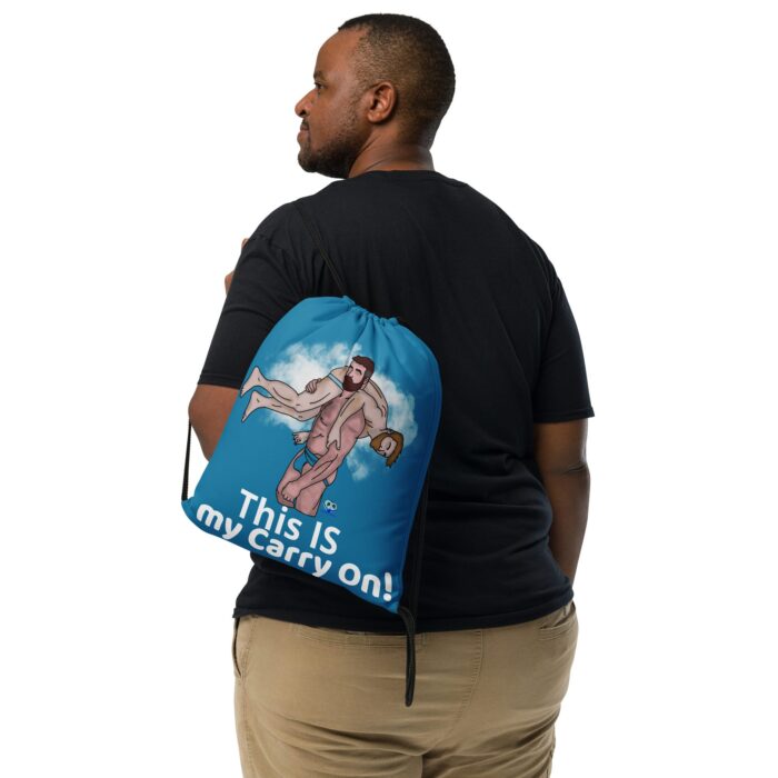 Drawstring bag - 2 Sided Print - Carry On - Image 2