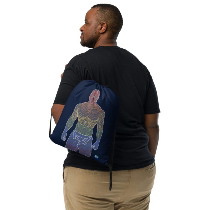 Drawstring bag - 2 Sided Print - Ripples - Image 2