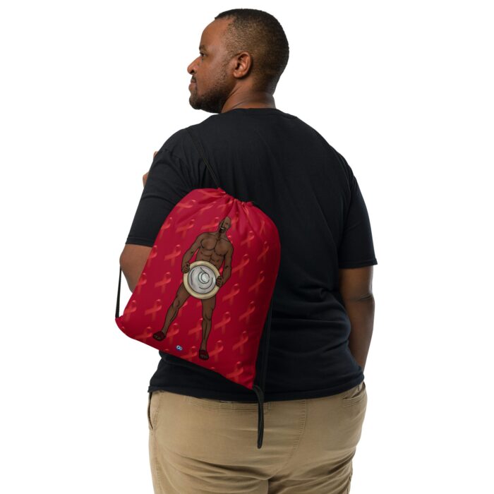 Drawstring bag - 2 Sided Print - Safety First - Image 2
