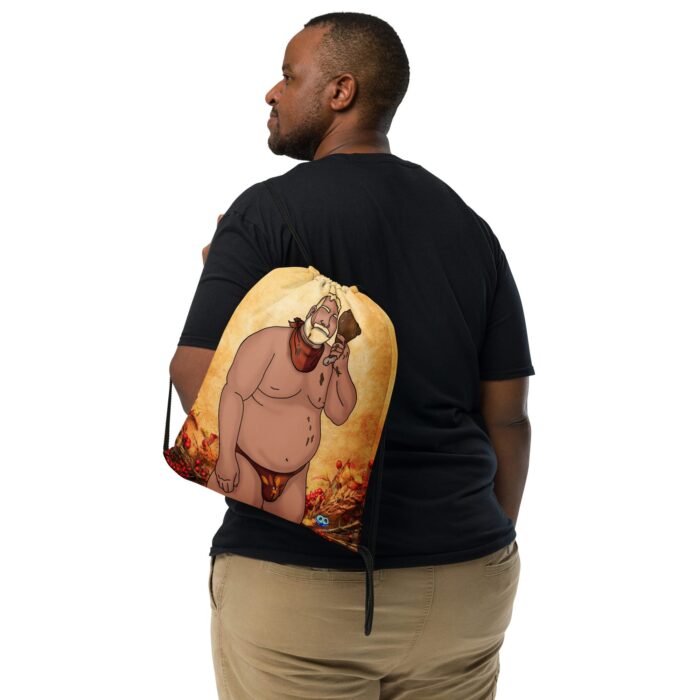 Drawstring bag - 2 Sided Print - Thankful - Image 2
