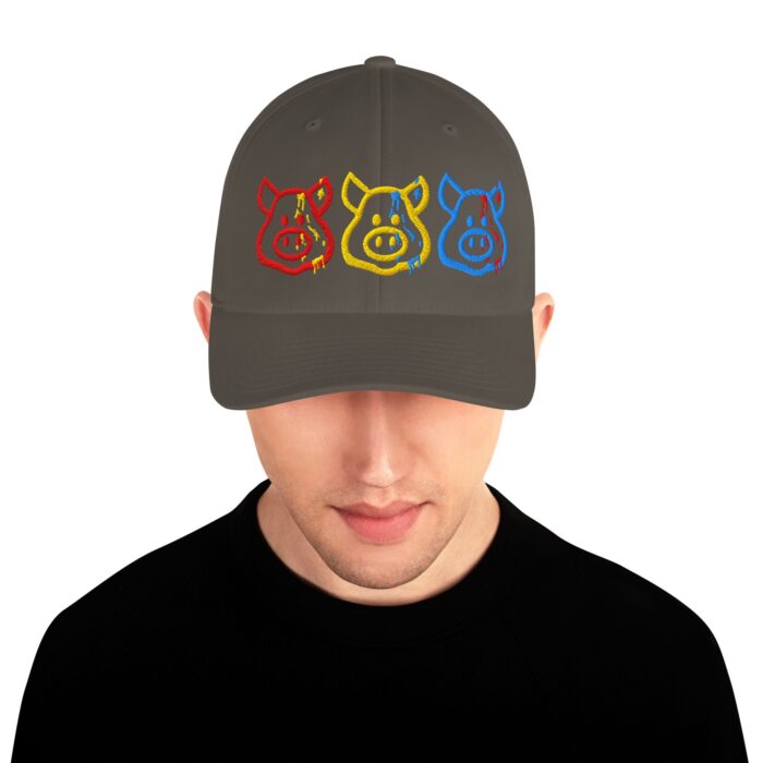 Structured Twill Cap - Cum Pigs - Image 25