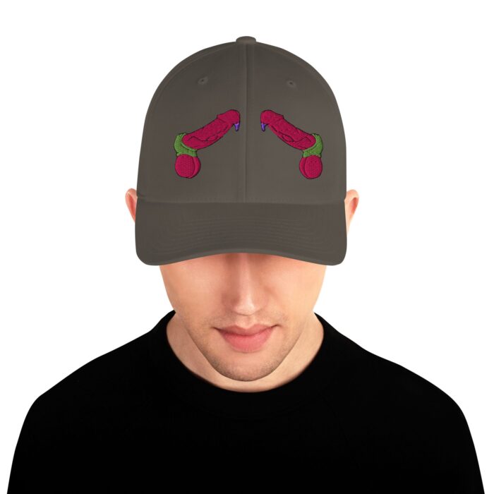 Structured Twill Cap - Pop Art Cock - Double - Image 25