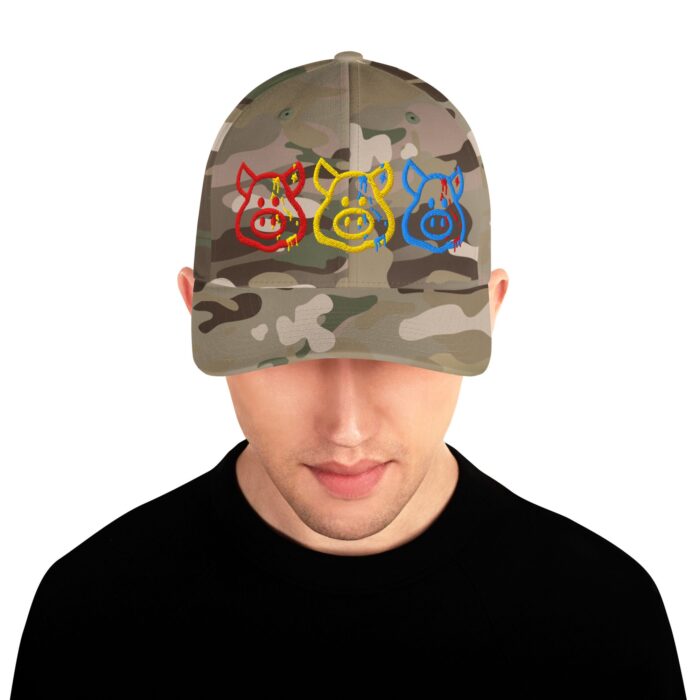 Structured Twill Cap - Cum Pigs - Image 29