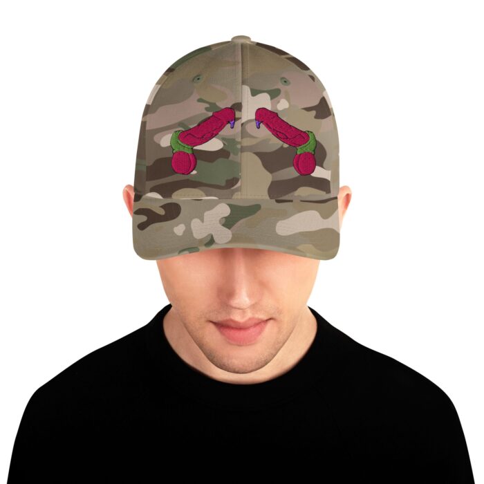 Structured Twill Cap - Pop Art Cock - Double - Image 29