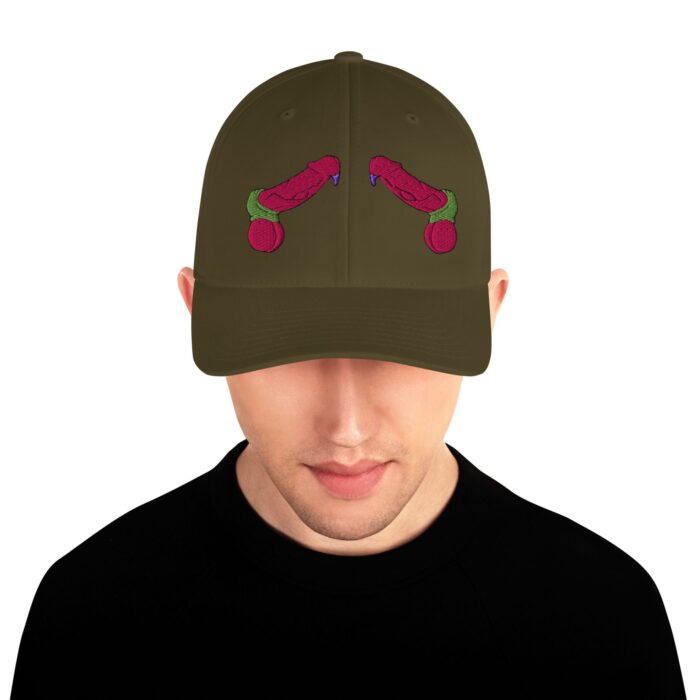 Structured Twill Cap - Pop Art Cock - Double - Image 21