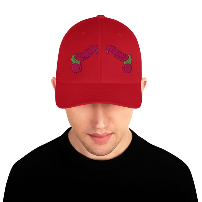 Structured Twill Cap - Pop Art Cock - Double - Image 17