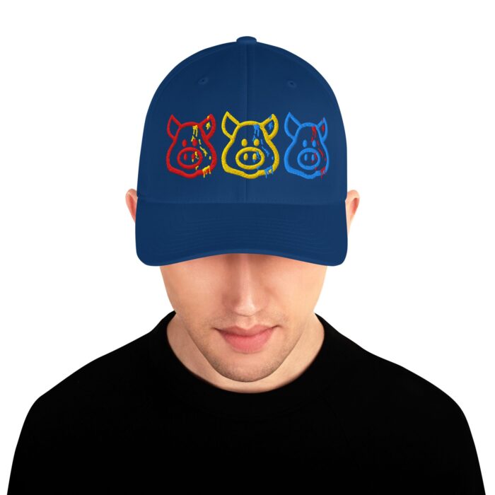 Structured Twill Cap - Cum Pigs - Image 13