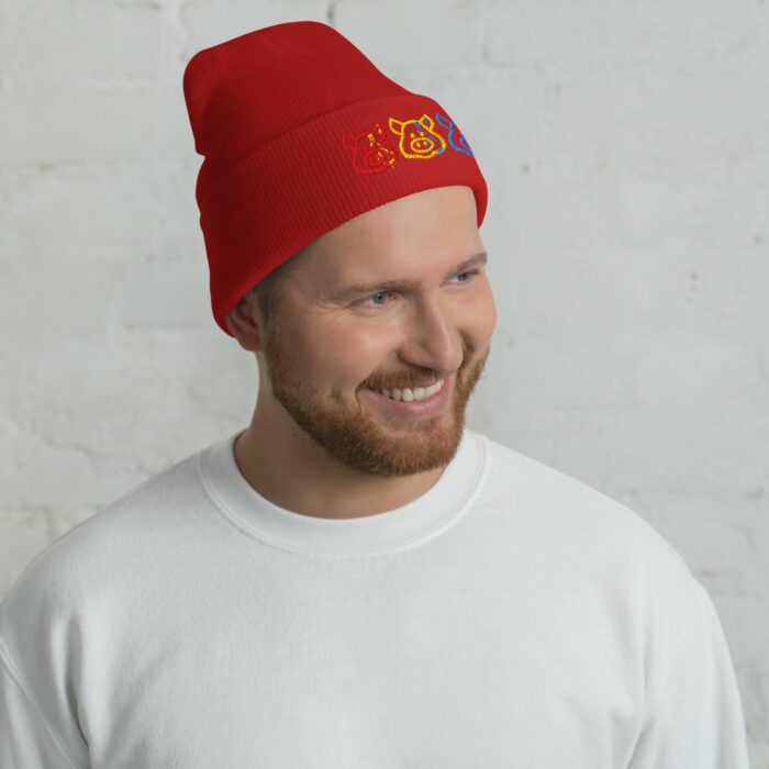 Cuffed Beanie - Cum Pigs - Image 6
