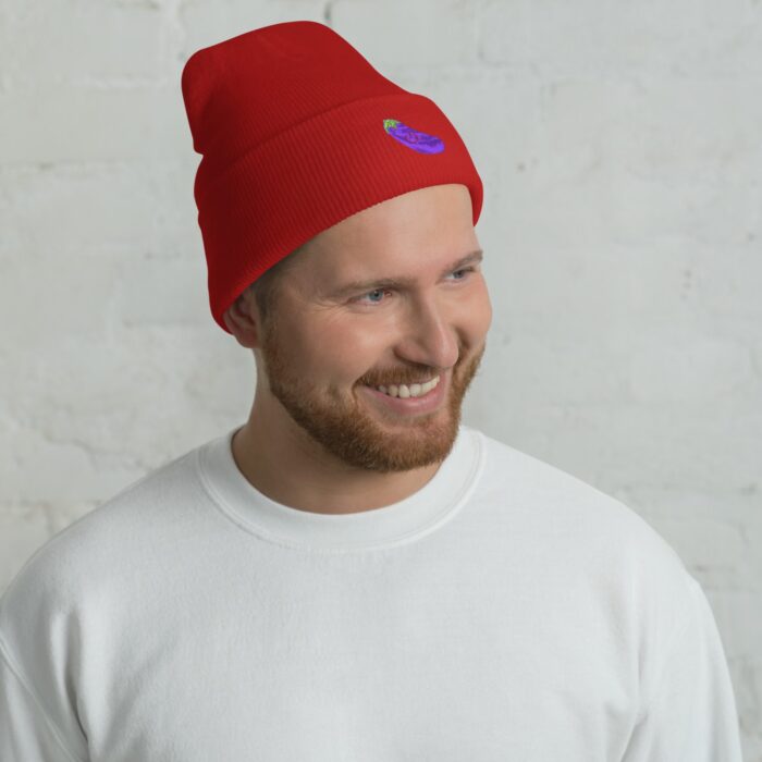 Cuffed Beanie - Power Top - Image 6